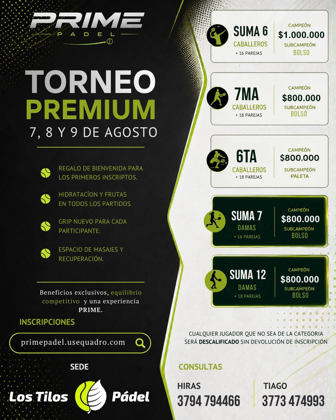 Torneo de padel | Prime Pádel