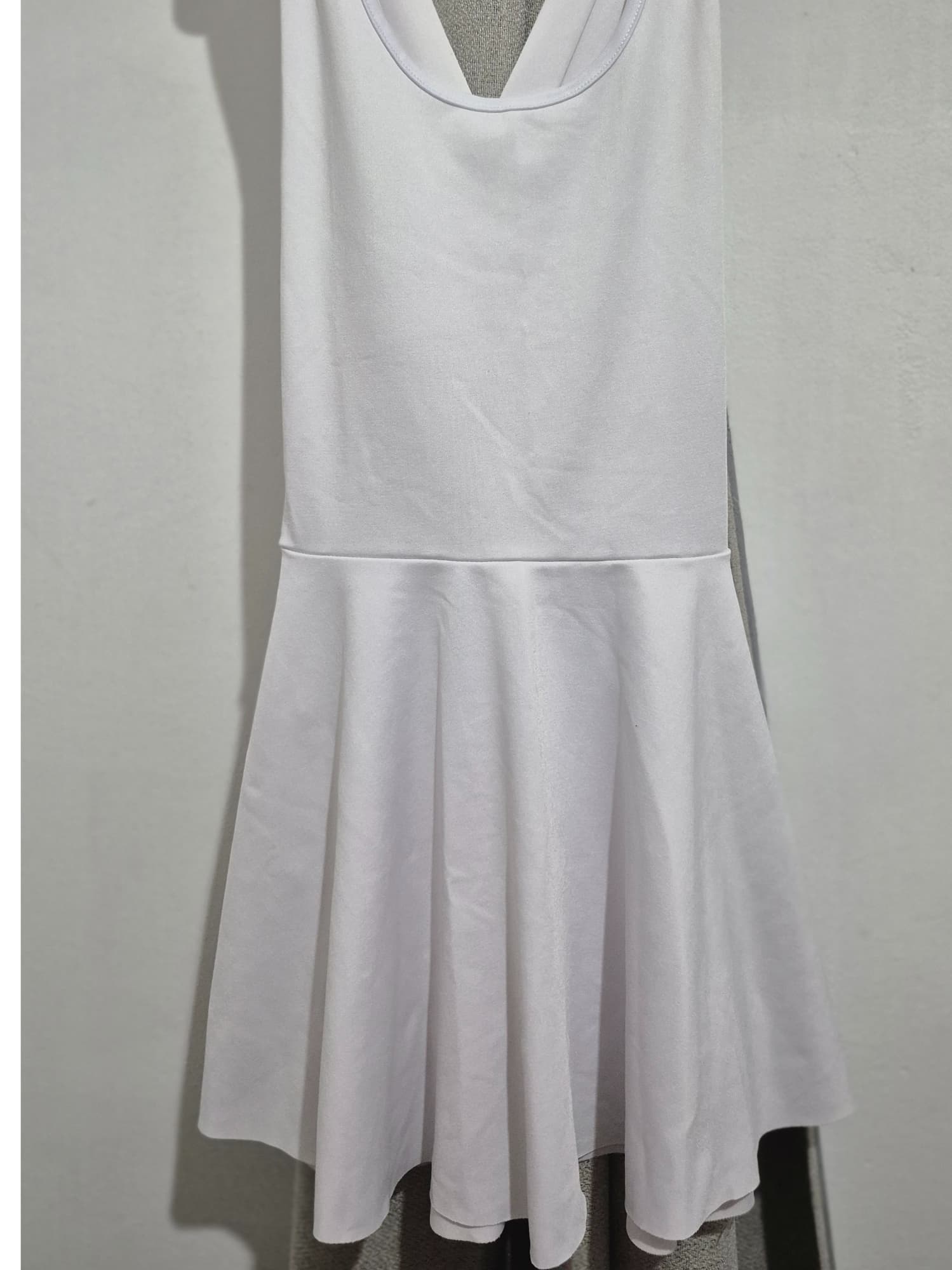 Vestido deportivo blanco talle s/m